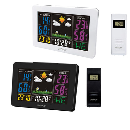 Denver WS-540 Funk-Wetterstation mit Farbdisplay