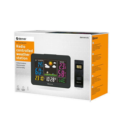 Denver WS-540 Funk-Wetterstation mit Farbdisplay