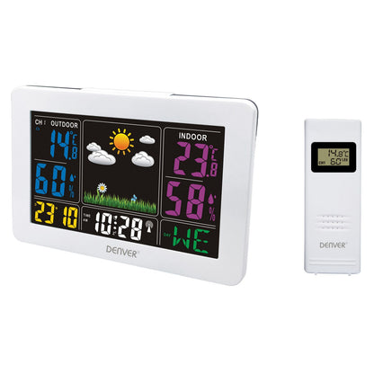 Denver WS-540 Funk-Wetterstation mit Farbdisplay