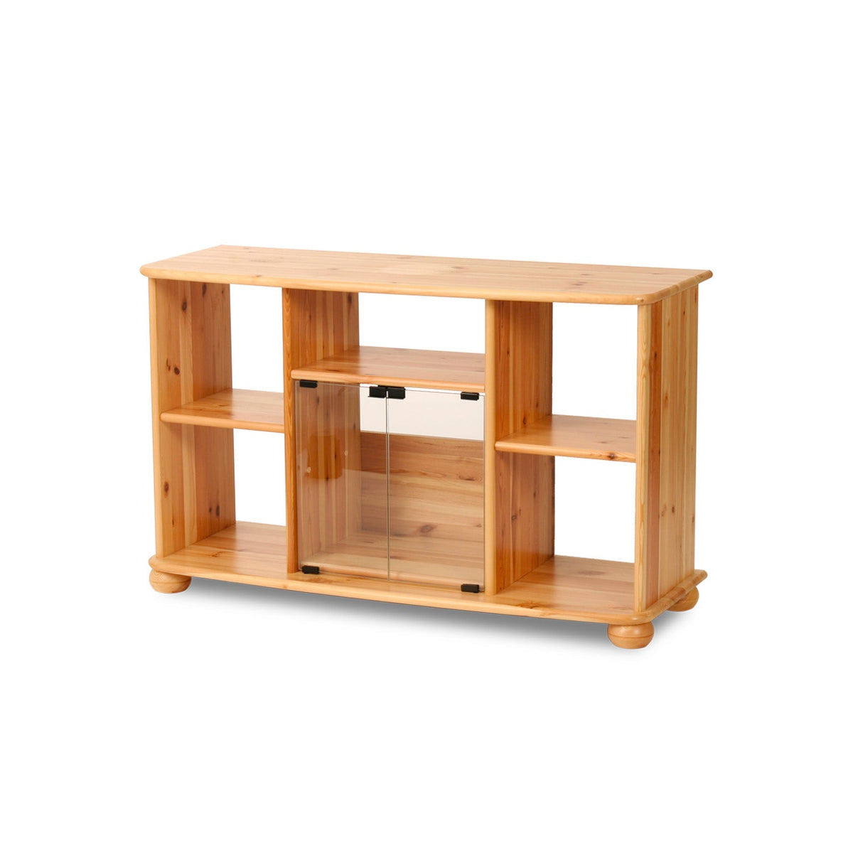 Anika HiFi-Geräteschrank 125 cm – Kiefer Massivholz