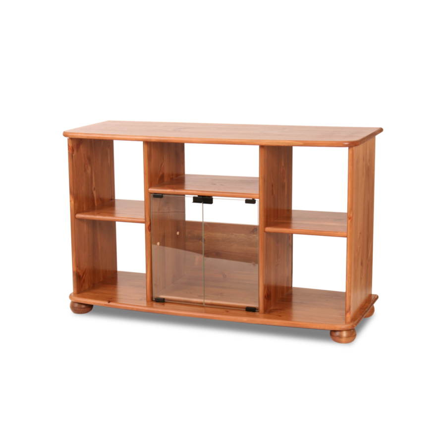 Anika HiFi-Geräteschrank 125 cm – Kiefer Massivholz