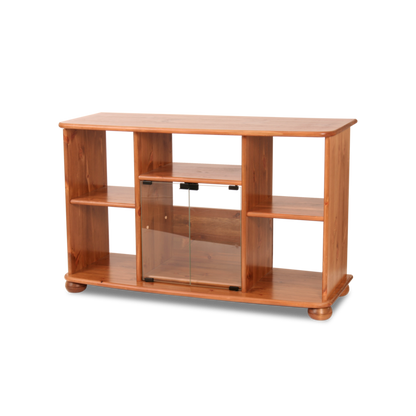 Anika HiFi-Geräteschrank 125 cm – Kiefer Massivholz
