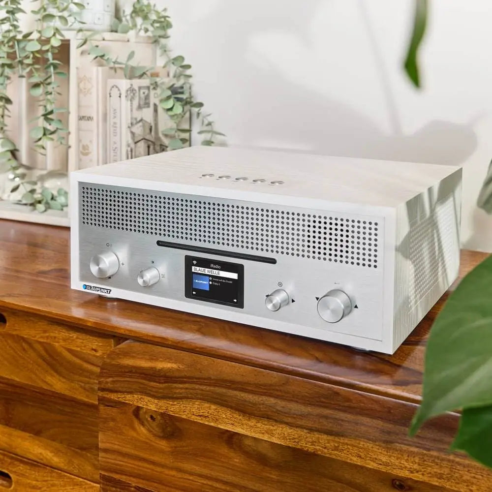 Blaupunkt Nostalgie Internetradio mit CD | MILANO Weiß