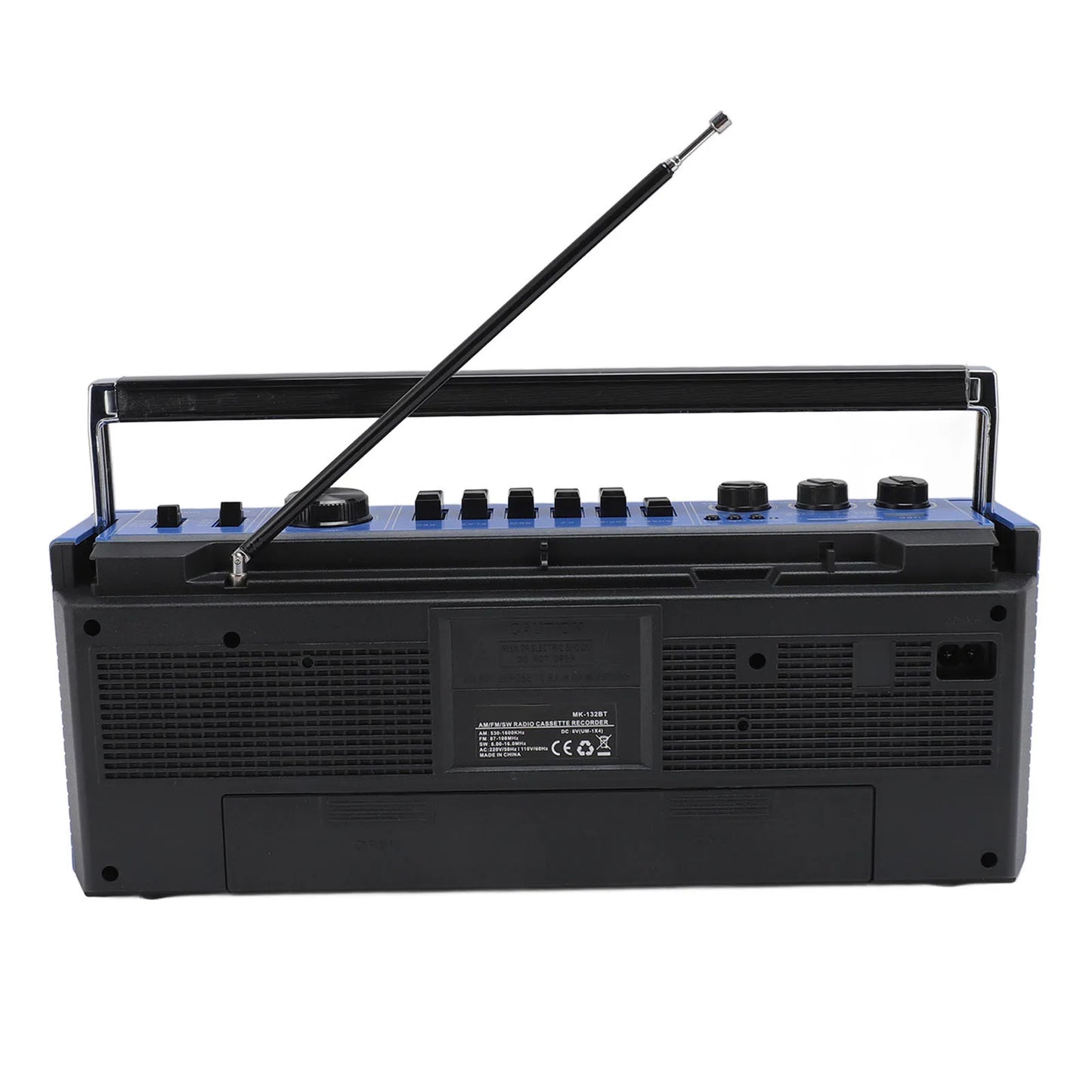 AM FM SW Cassette Player Bluetooth Vintage Great Sound