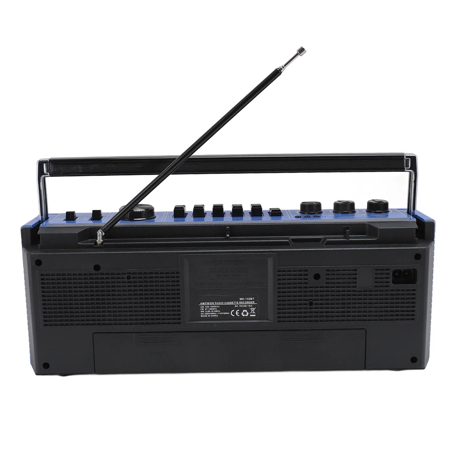 AM FM SW Cassette Player Bluetooth Vintage Great Sound