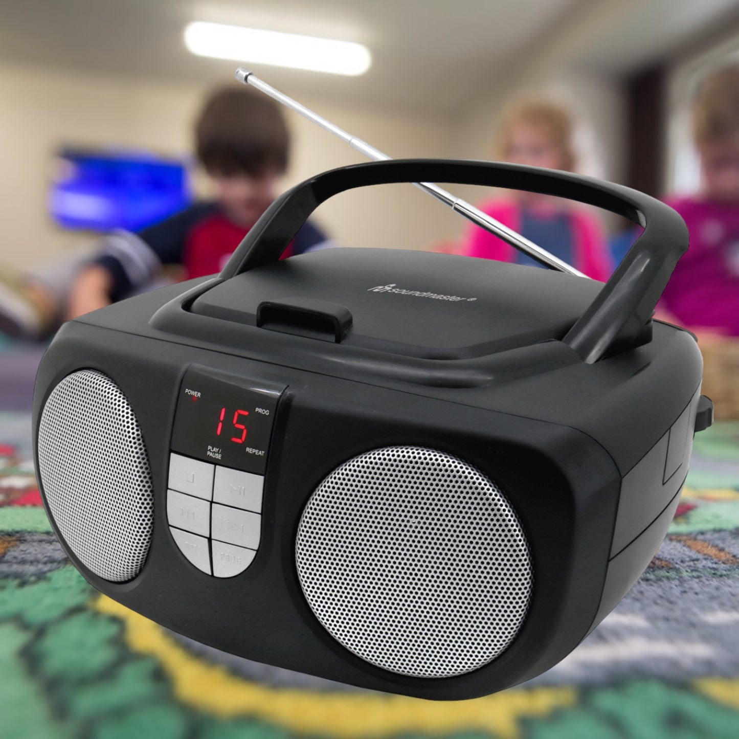 Soundmaster SCD1400 tragbarers Radio mit CD-Player