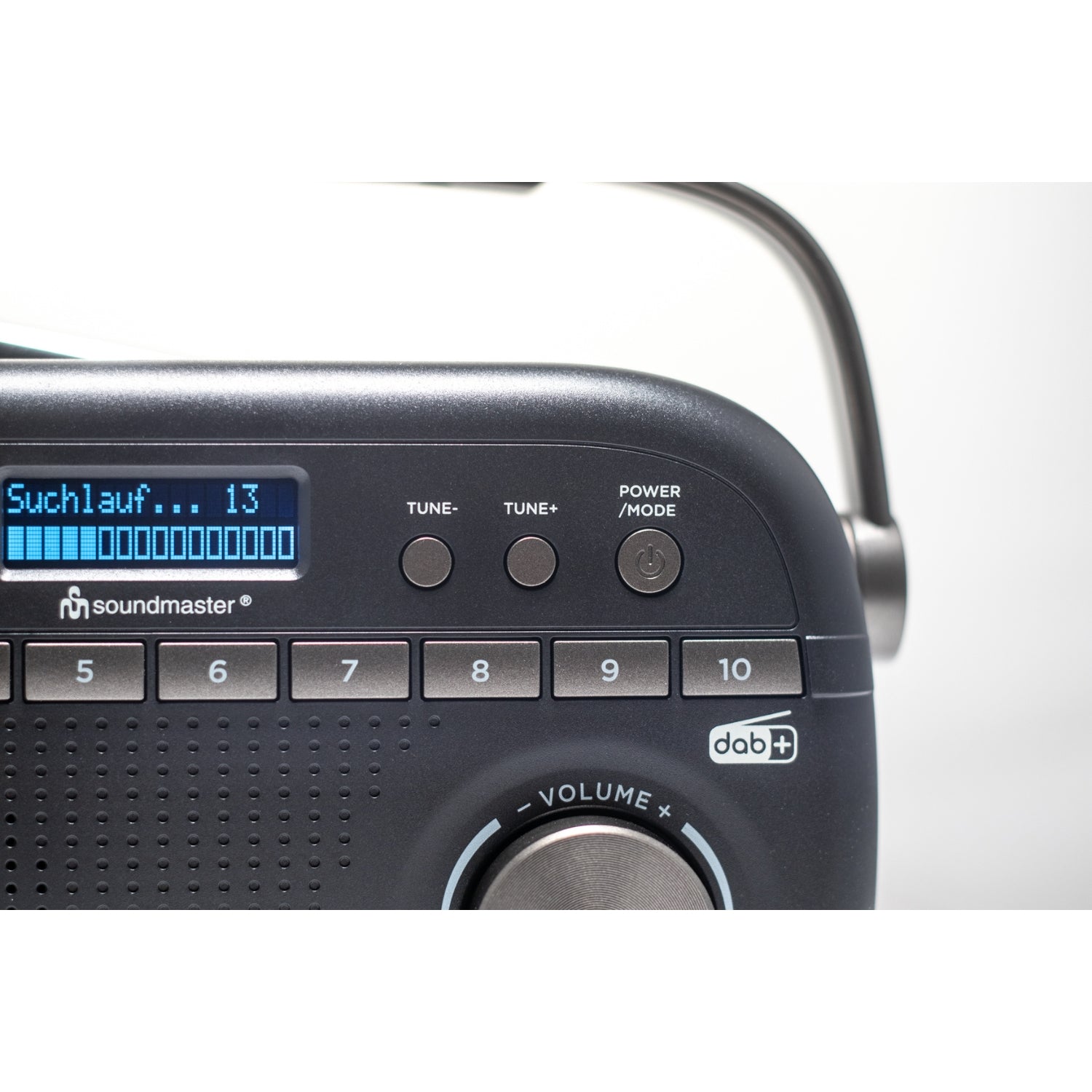 Soundmaster DAB280SW tragbares Digitalradio DAB + UKW-RDS