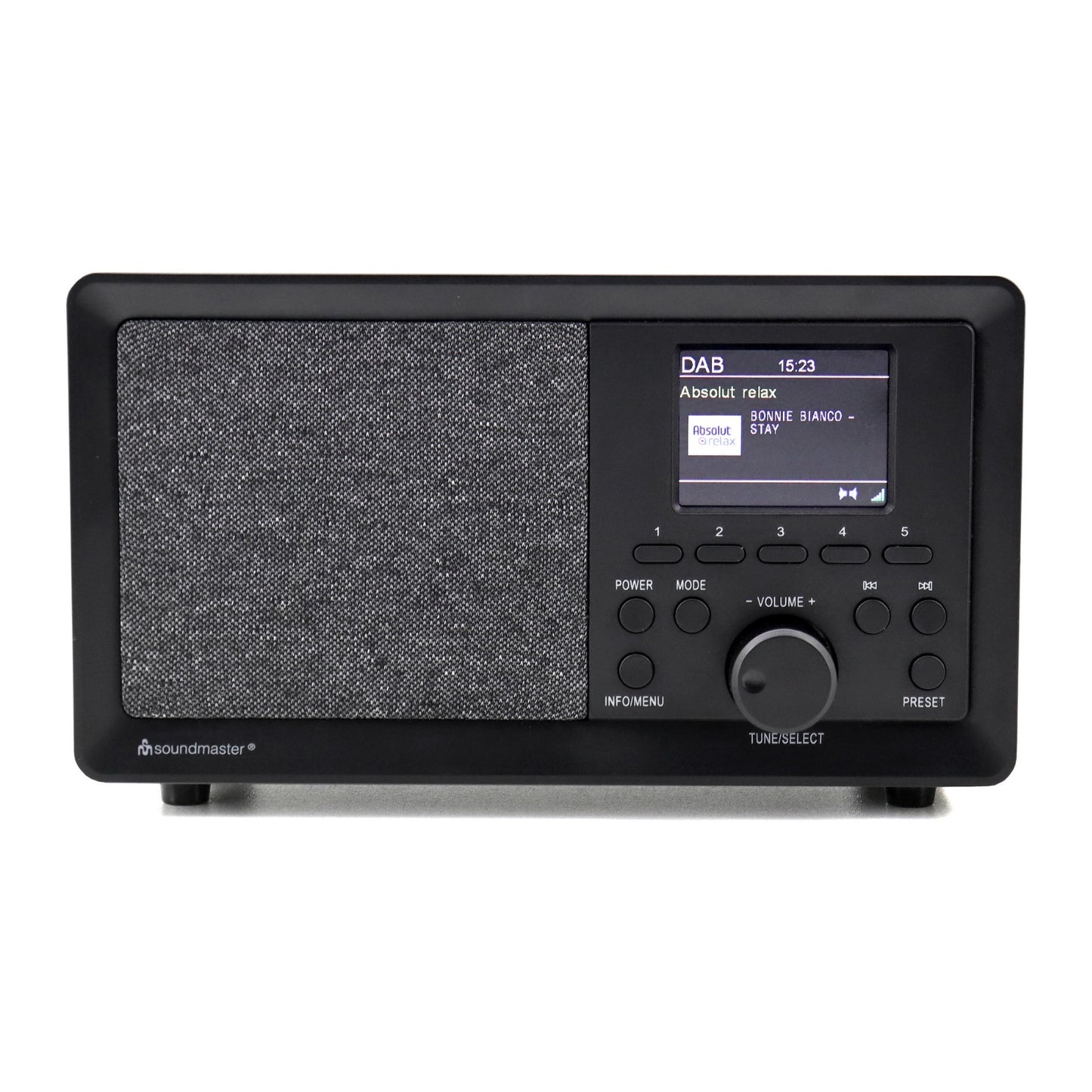 Soundmaster DAB350SW Digitalradio DAB+ UKW-RDS USB