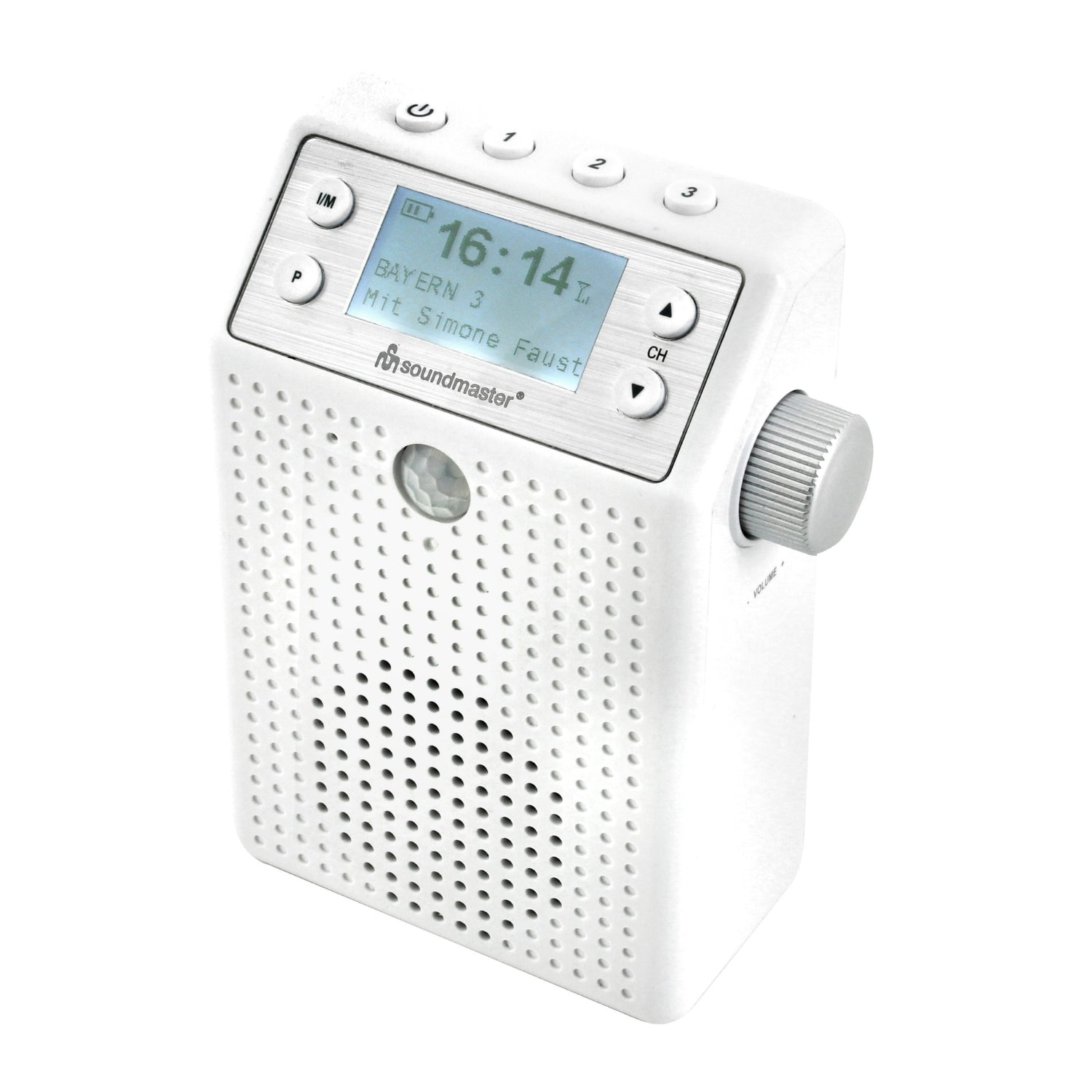 Soundmaster DAB60WE Steckdosenradio Bewegungsmelder DAB