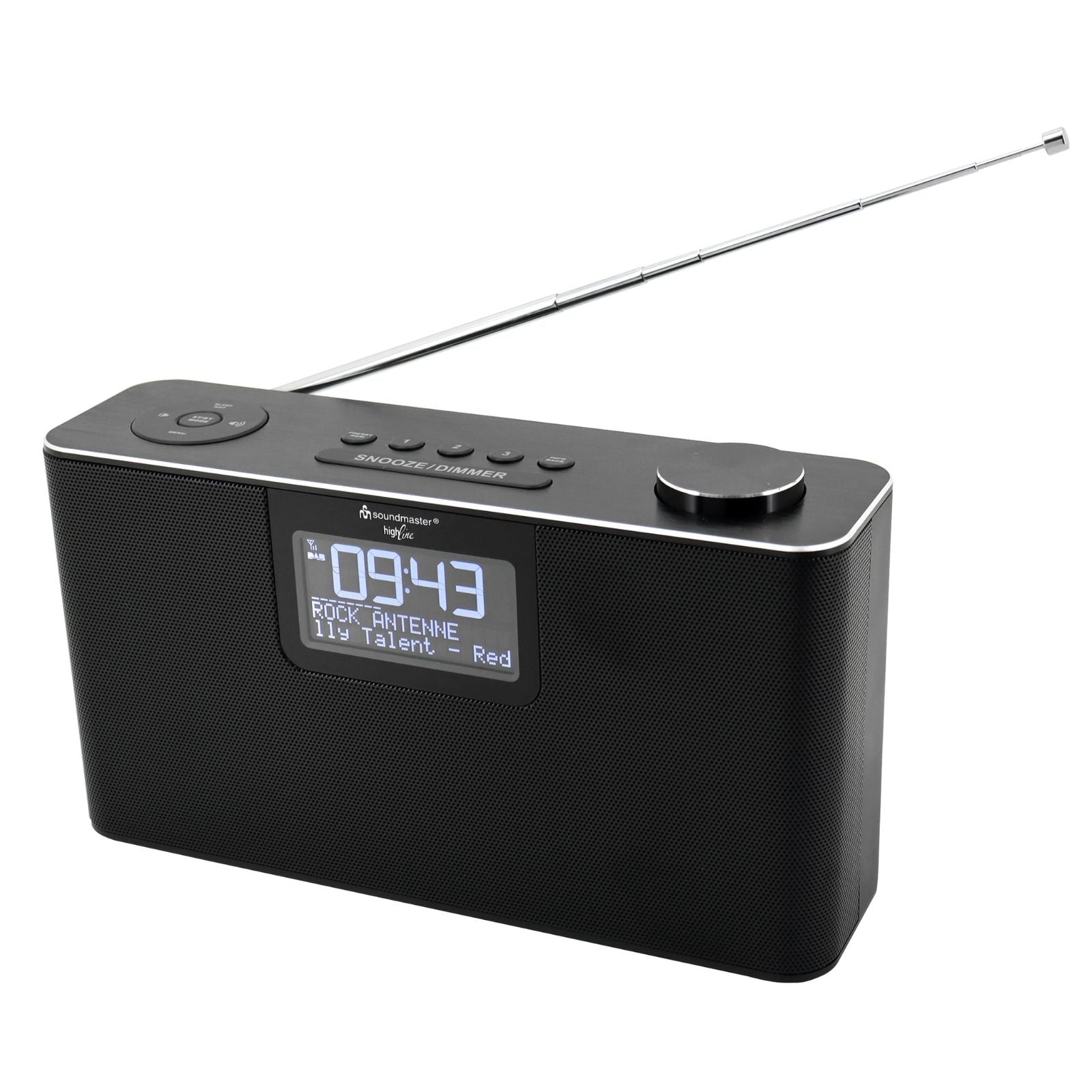 Soundmaster HighLine DAB700SW tragbares Digitalradio DAB