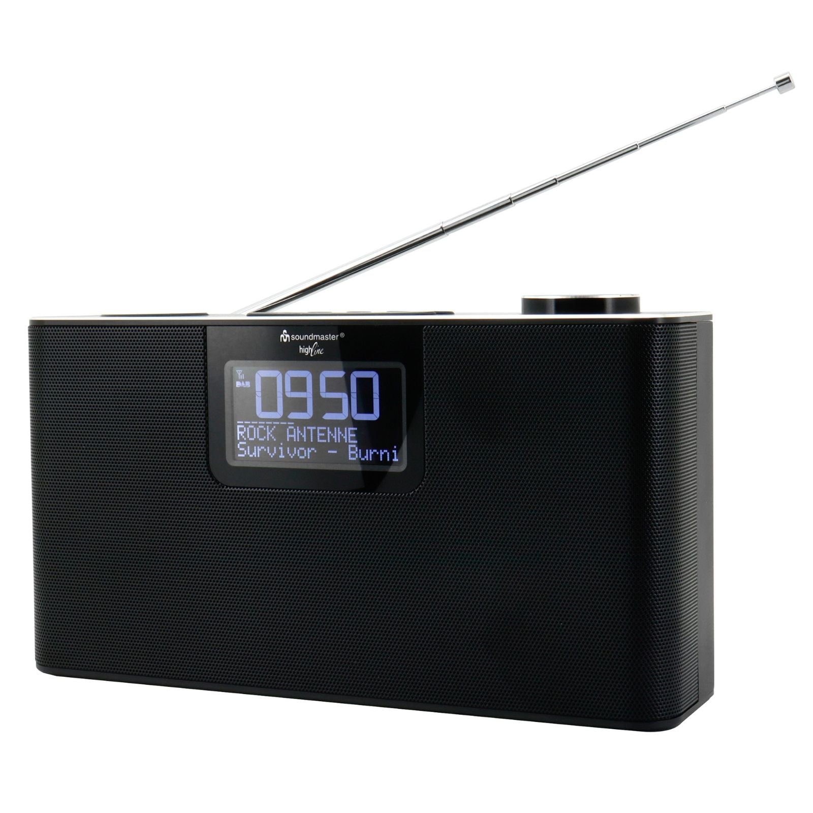 Soundmaster HighLine DAB700SW tragbares Digitalradio DAB