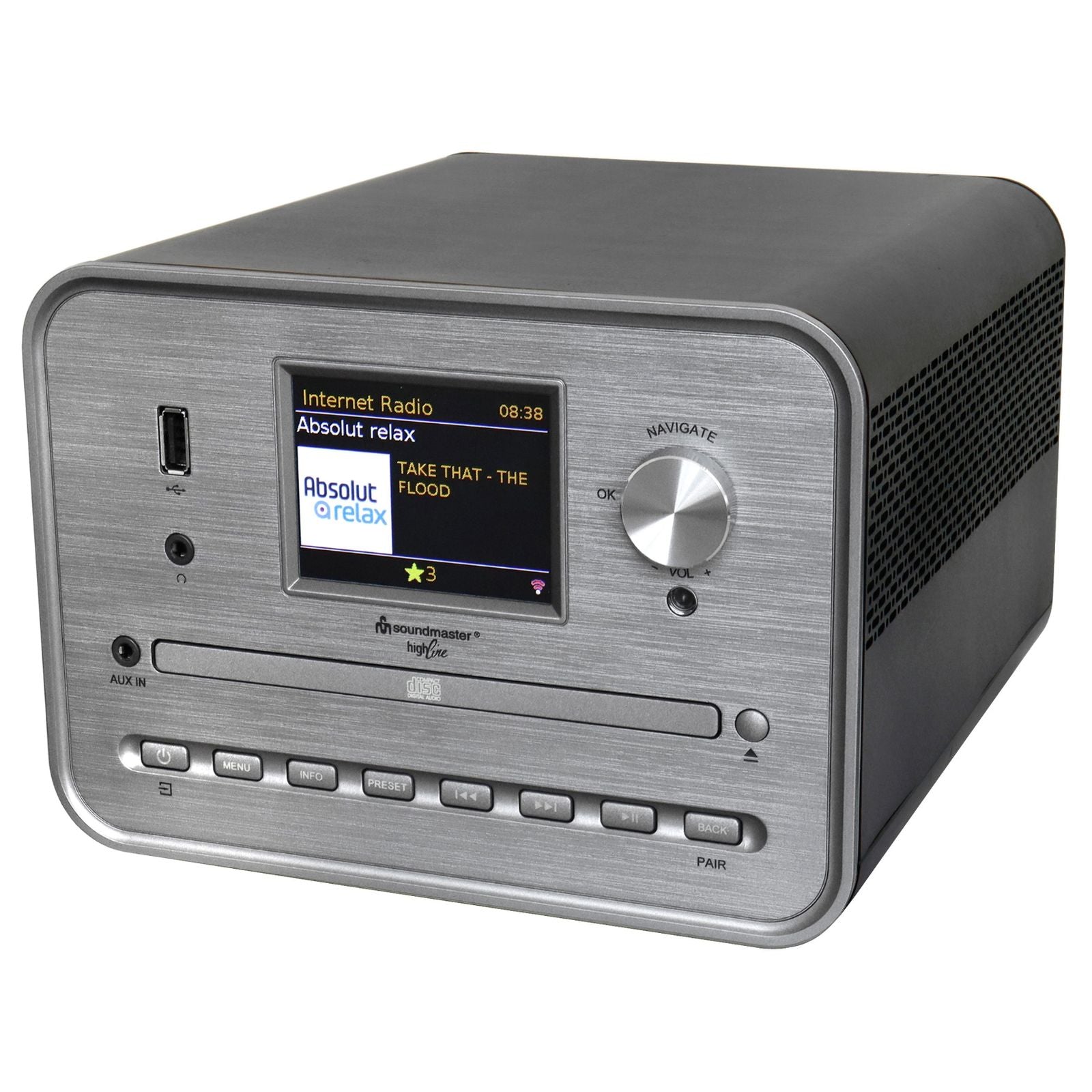 Soundmaster HighLine ICD1050SW Internetradio Kompaktanlage