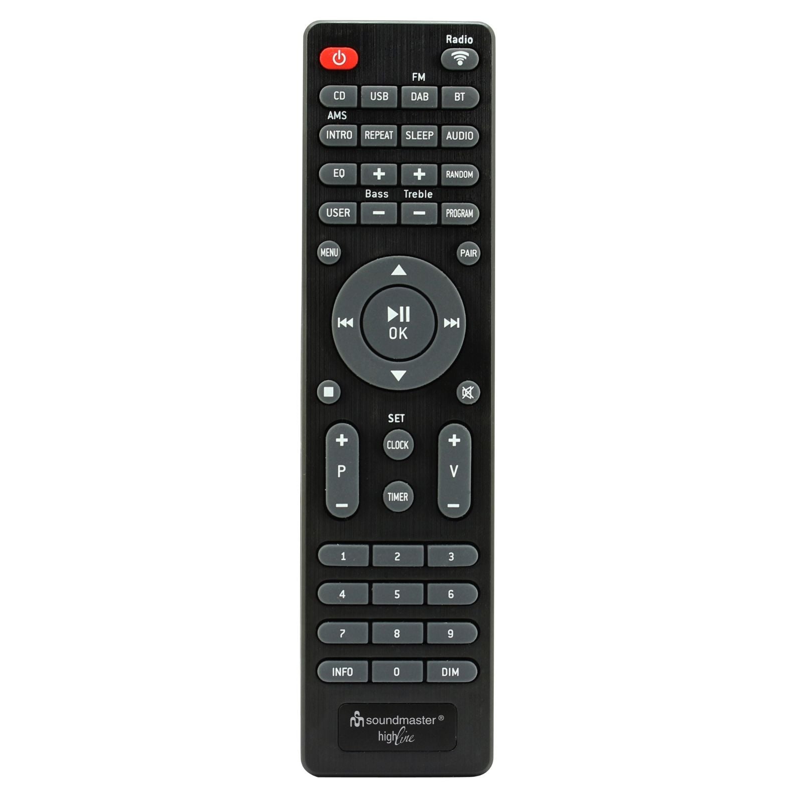 Soundmaster HighLine ICD1050SW Internetradio Kompaktanlage