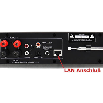 Soundmaster HighLine ICD4350SW Netzwerkplayer Audio System