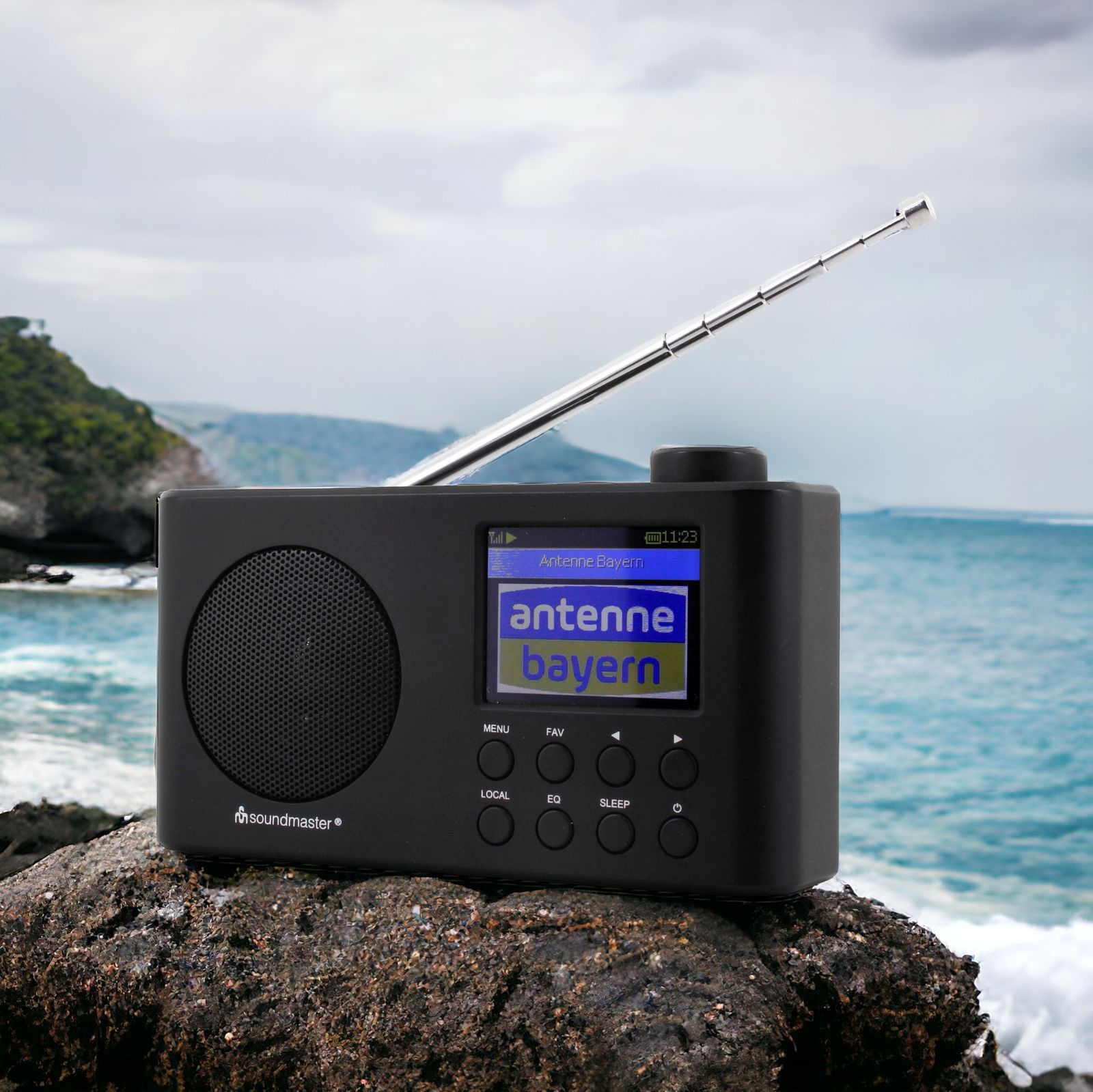 Soundmaster IR6500SW kleines Internetradio DAB + UKW Radio