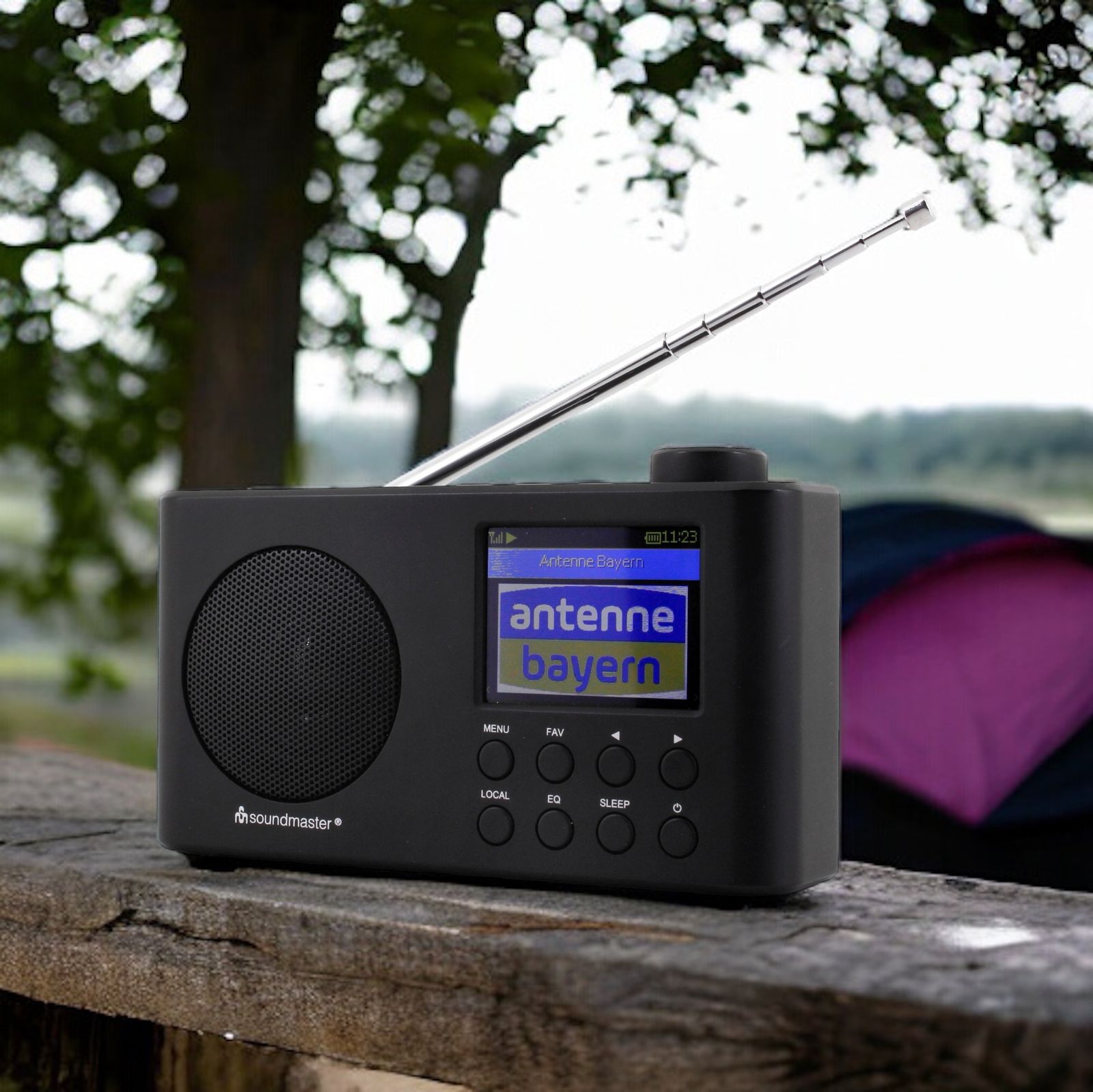 Soundmaster IR6500SW kleines Internetradio DAB + UKW Radio