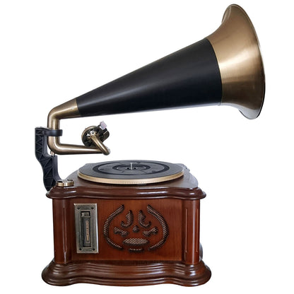 Soundmaster NR917 Retro Grammophon mit Plattenspieler
