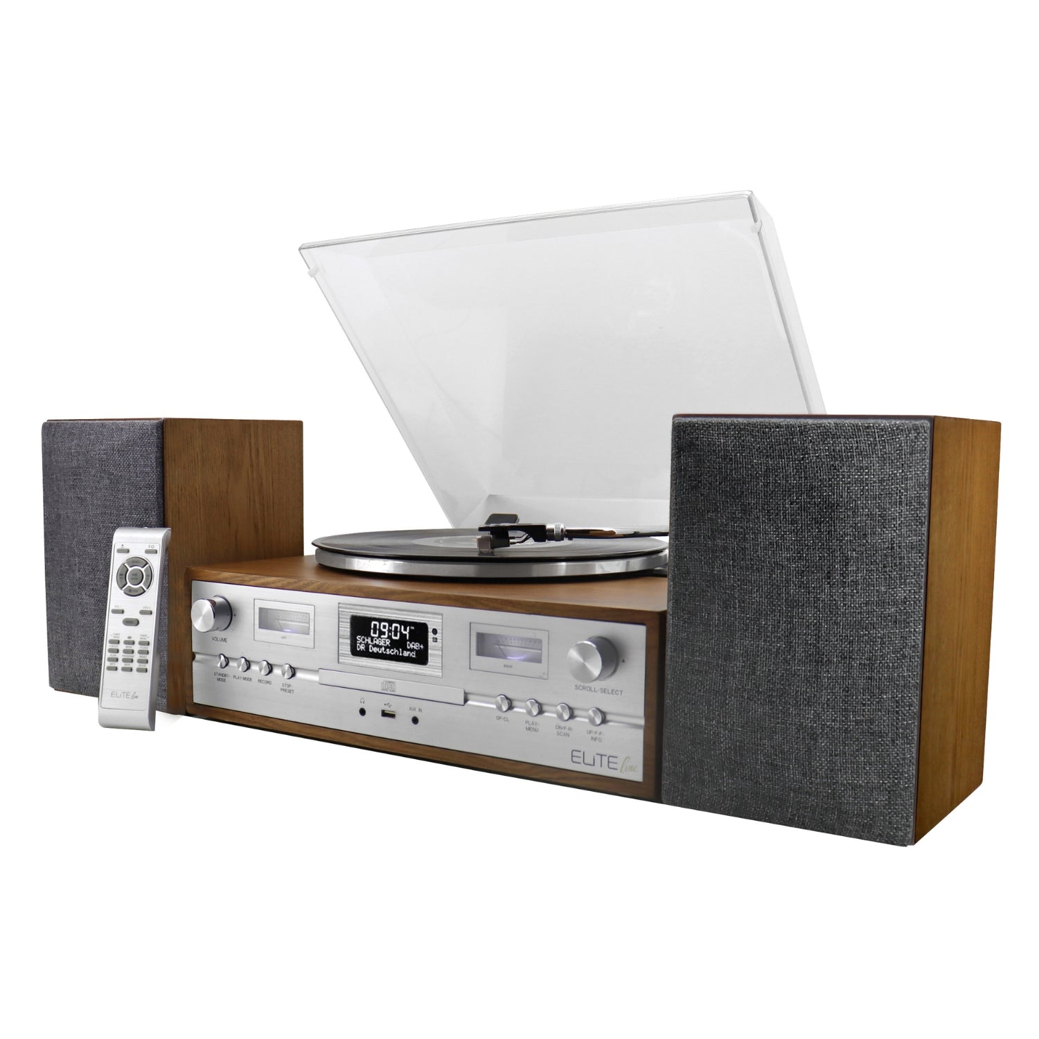 Soundmaster Eliteline PL895 Retro HiFi-Anlage Audio