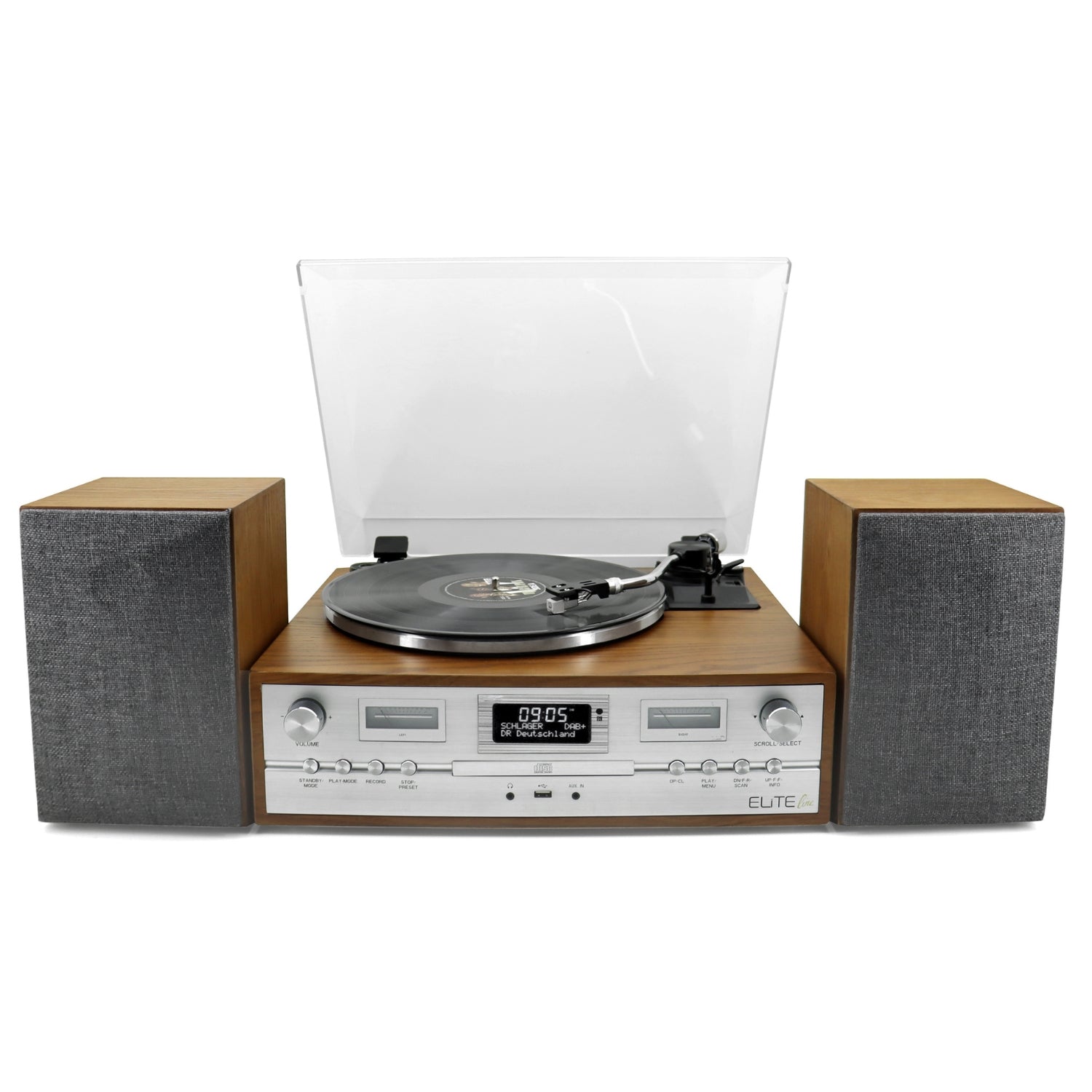 Soundmaster Eliteline PL895 Retro HiFi-Anlage Audio