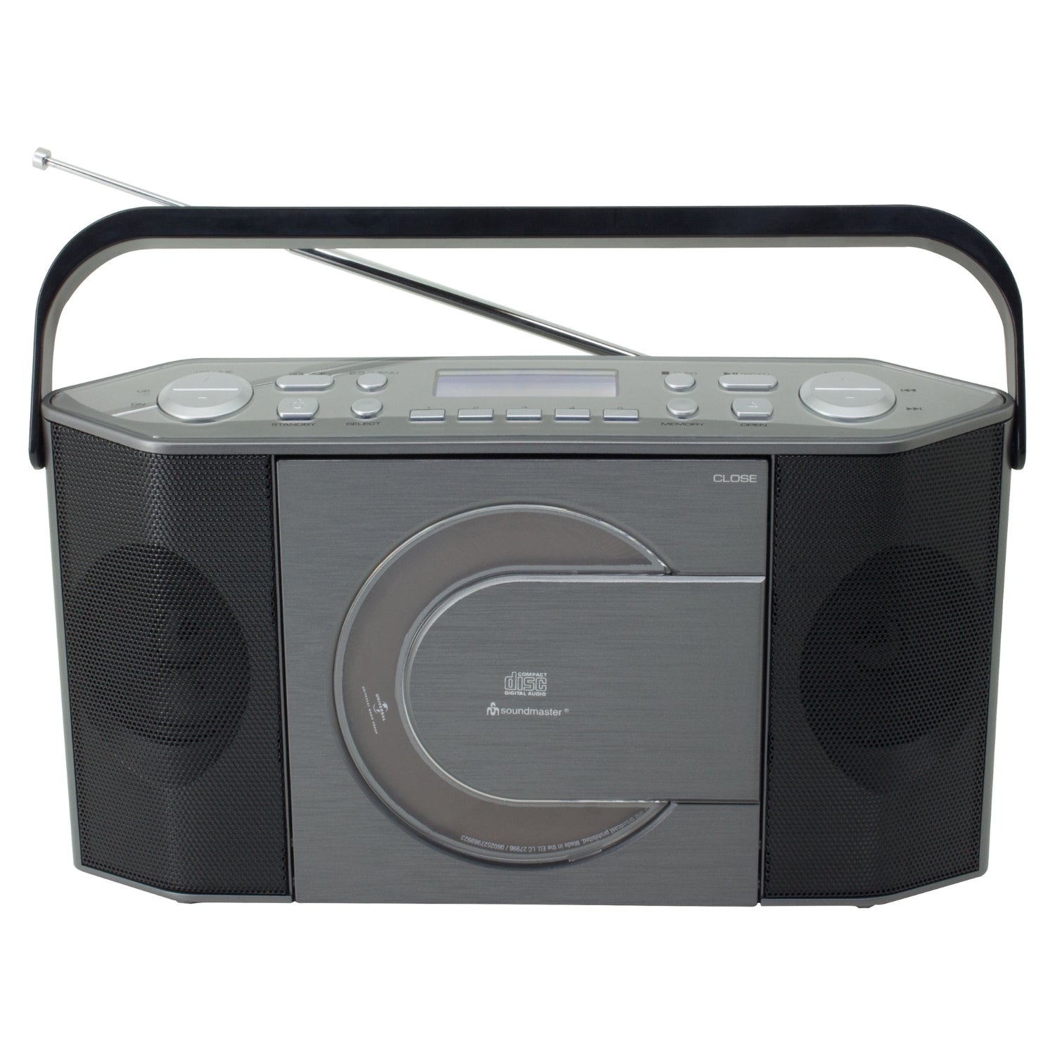 Soundmaster RCD1770AN tragbares Digitalradio CD-Player DAB