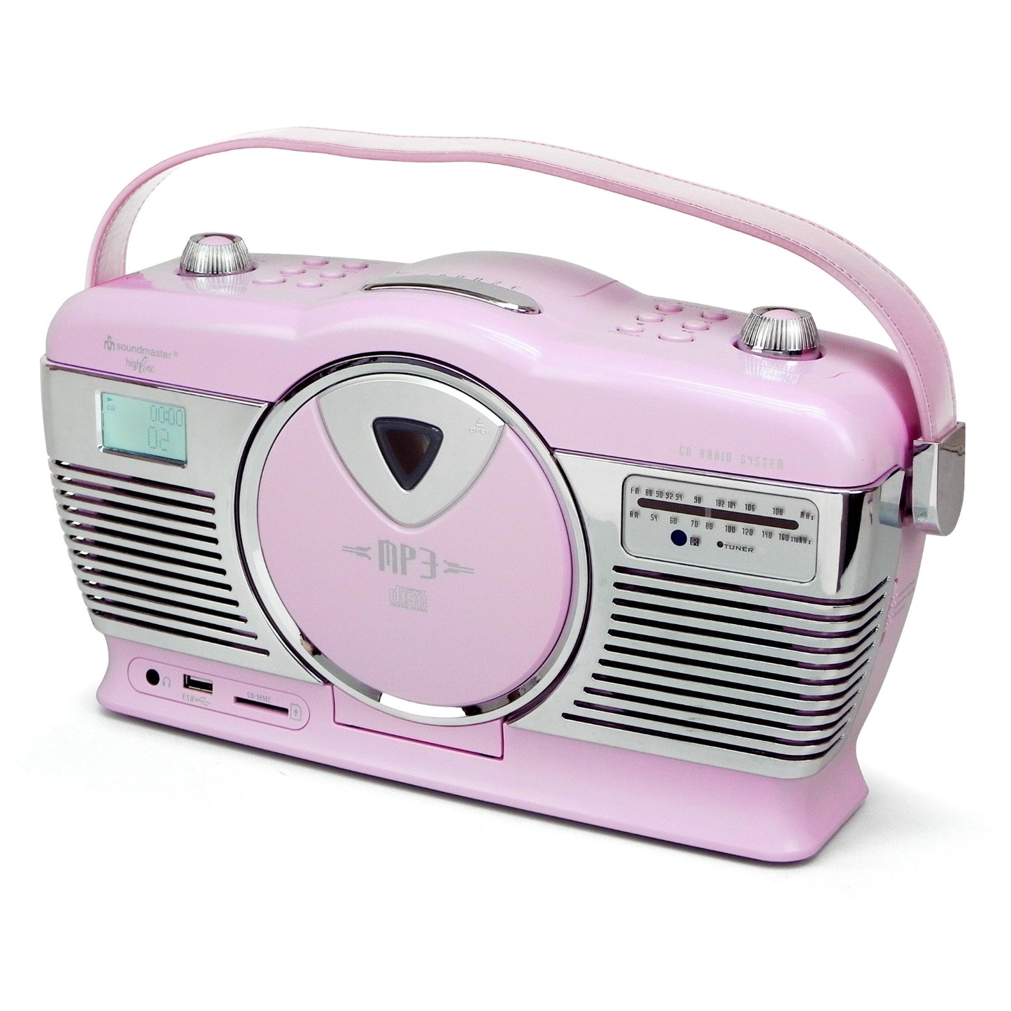 Soundmaster HighLine RCD1350PI Vintage Radio CD-Player