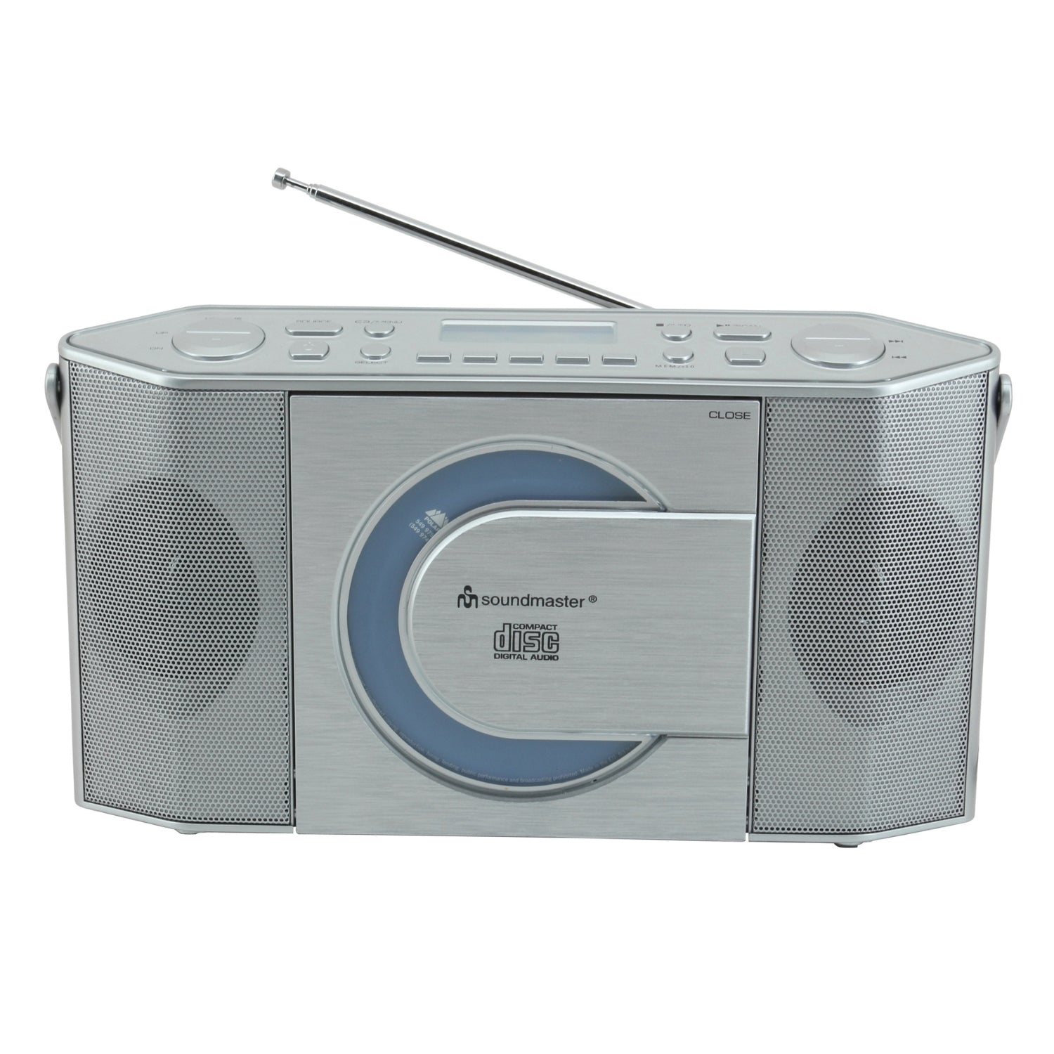 Soundmaster RCD1770SI tragbares Radio mit CD-Player digital