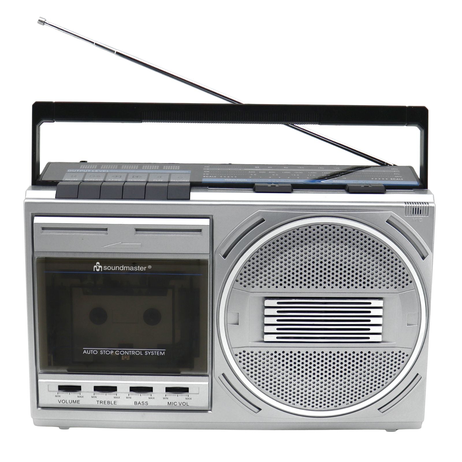 Soundmaster RR20SI Retro Radiokassettenrekorder