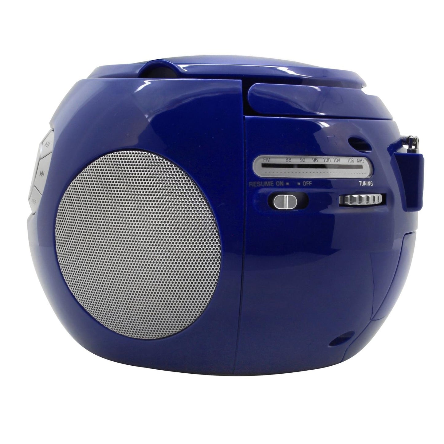 Soundmaster SCD2120BL Boombox tragbares Radio mit CD-Player
