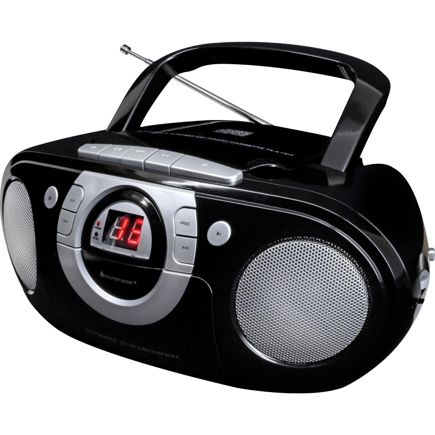 Soundmaster SCD5100SW tragbarer CD-Player Radiorecorder