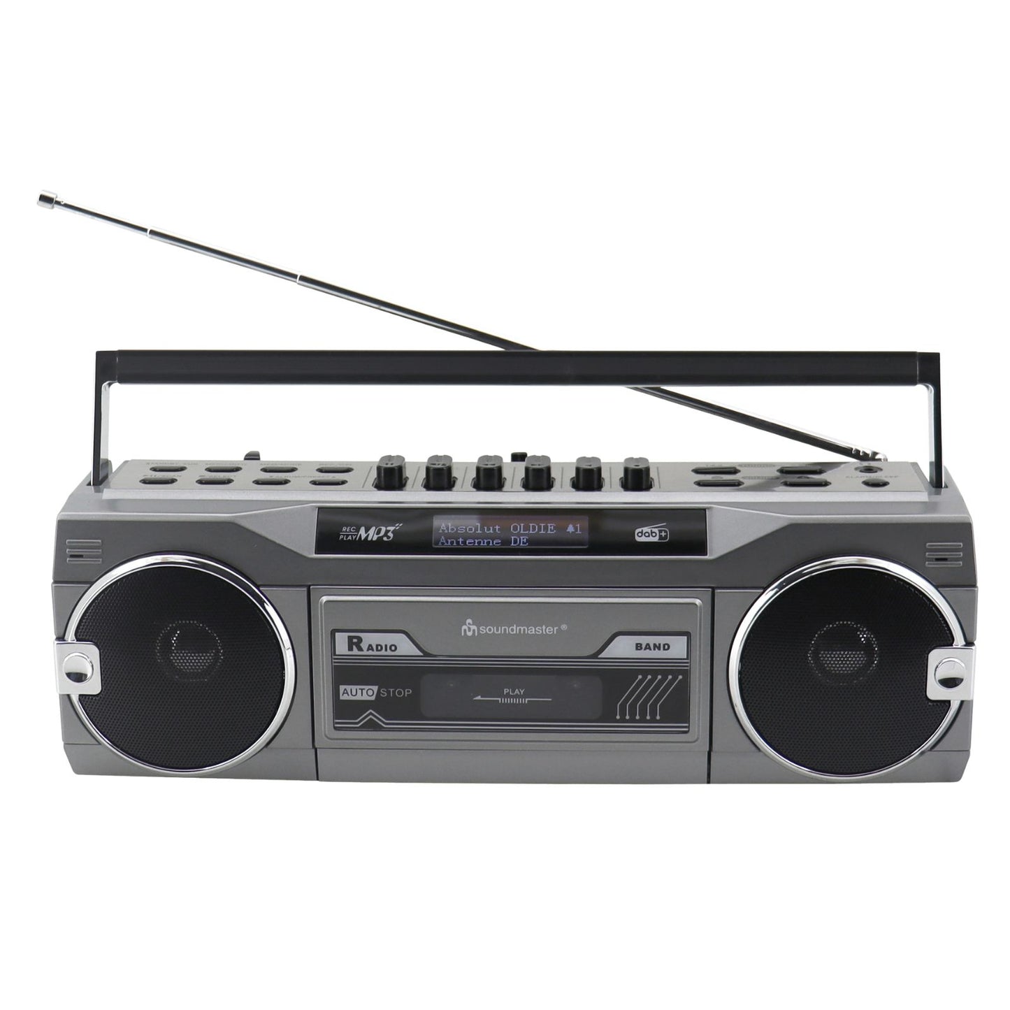 Soundmaster SRR80 Retro Stereo Radiokassettenrekorder