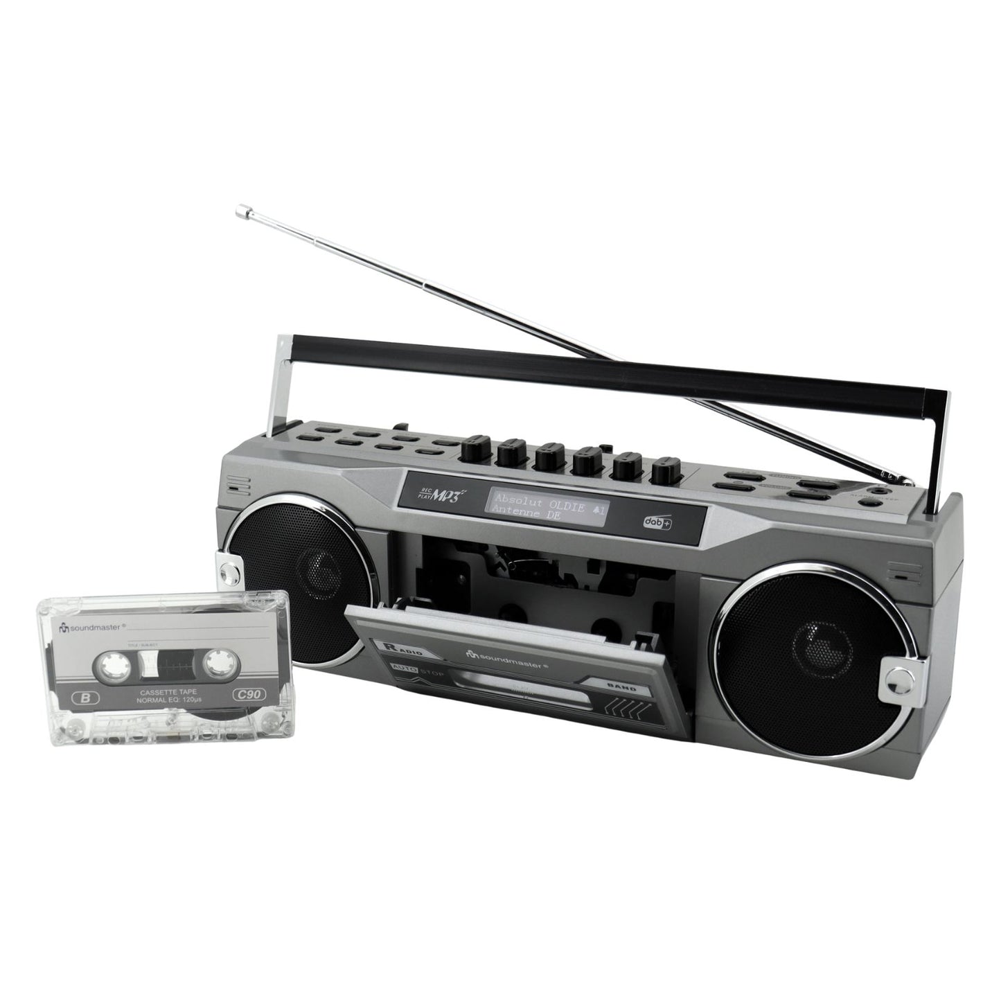 Soundmaster SRR80 Retro Stereo Radiokassettenrekorder