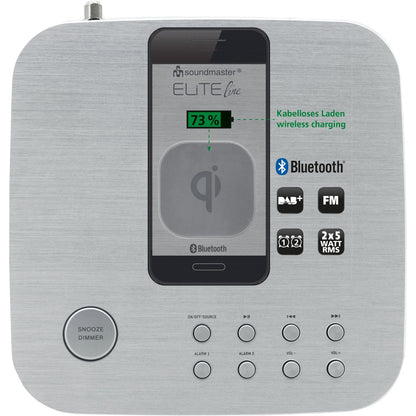 Soundmaster EliteLine UR411SI Radiowekker Uhrenradio