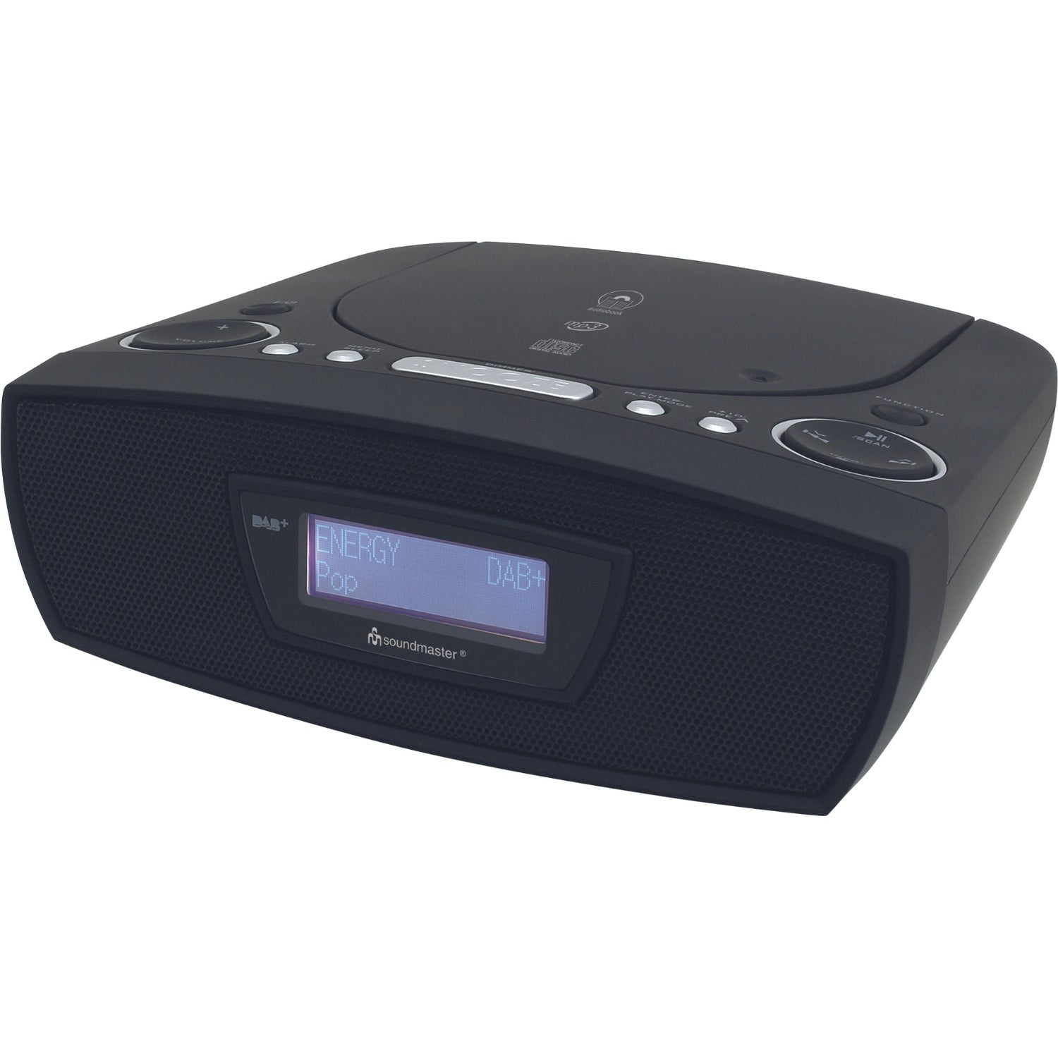 Soundmaster URD480SW Stereo Radiowecker mit CD-Player