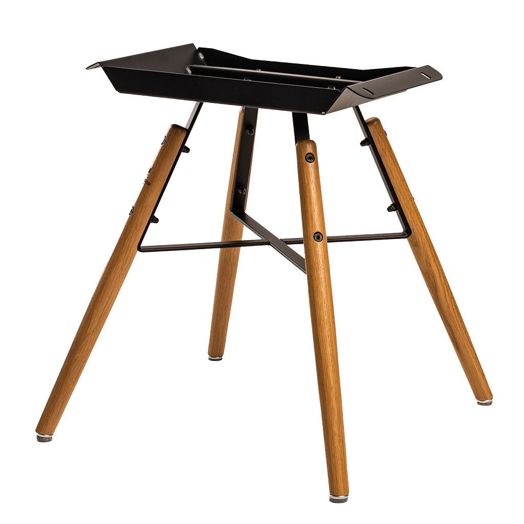 Stuhlgestell - TORWART - Schwarz Feinstruktur / 50cm