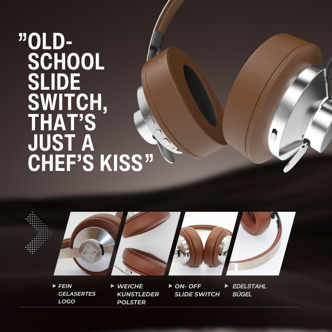 TELEFUNKEN ARCO CLASSIC - Active Noise Cancelling Bluetooth