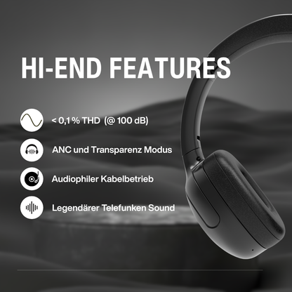 TELEFUNKEN ARCO EVO - Actieve Ruisonderdrukking Bluetooth