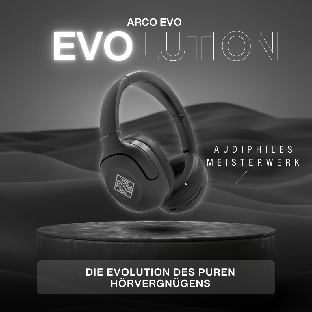 TELEFUNKEN ARCO EVO - Active Noise Cancelling Bluetooth