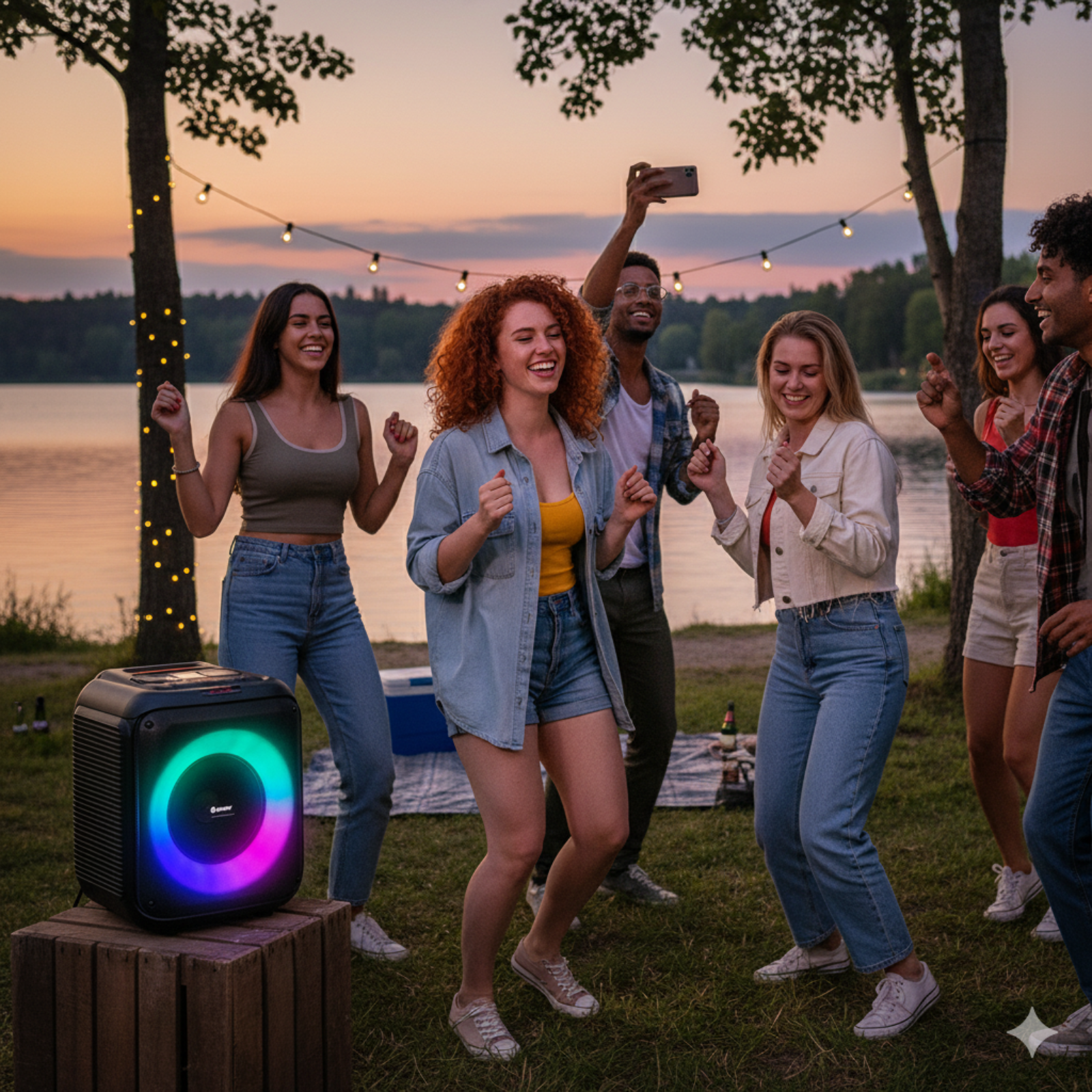 Denver BPS-250 Bluetooth Party Speaker
