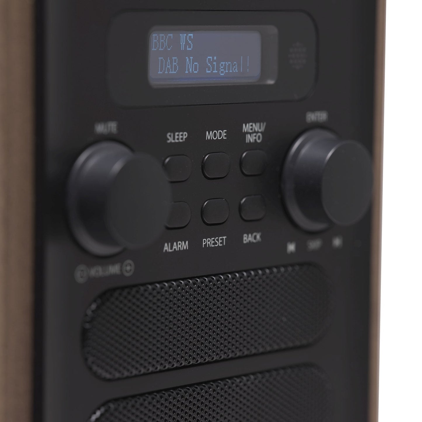 denver dab 48grey digitalradio mit dab fm bluetooth fernbedienung – Rückansicht – Produktbild von Soundmaxx Online