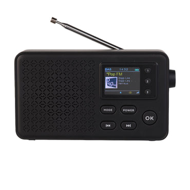 DENVER DAB-57 Kompaktes wiederaufladbares DAB+ Radio
