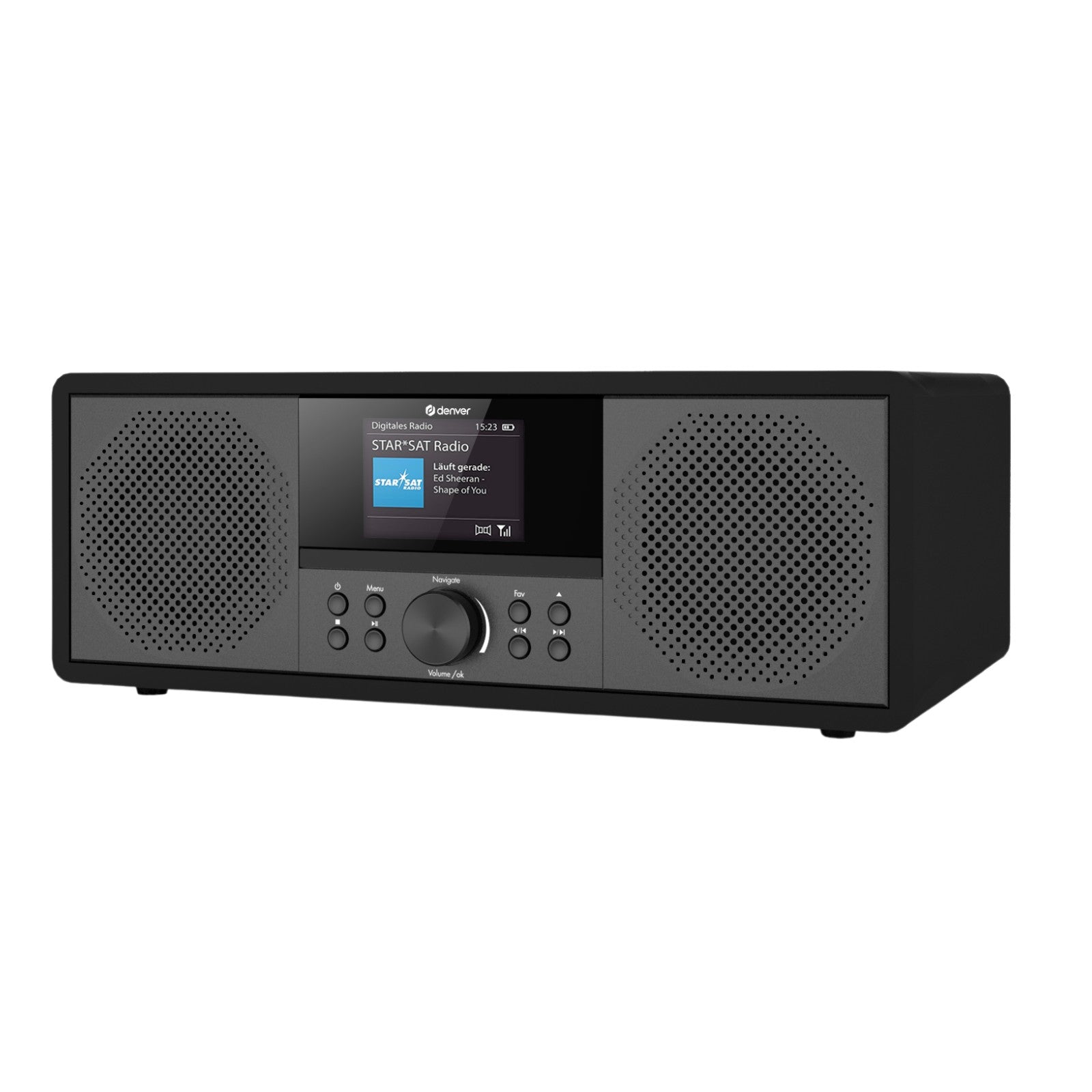 DENVER MIR-270 B – Elegantes Internetradio Musiksystem