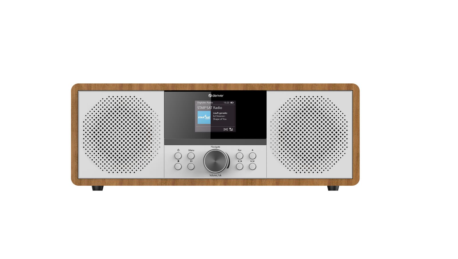 DENVER MIR-270 DW – Elegantes Internetradio Musiksystem