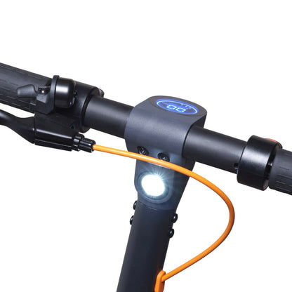 denver sel 10860f donar pro e scooter mit gyro sensor bis zu 10 steigung 40 km reichweite keine abe – Rückansicht – Produktbild von Soundmaxx Online