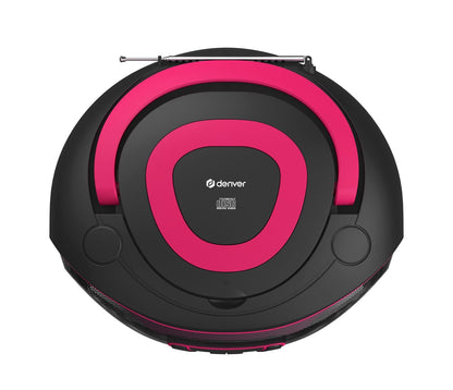DENVER TDB-212 – DAB+ Boombox mit Bluetooth CD-Player AUX