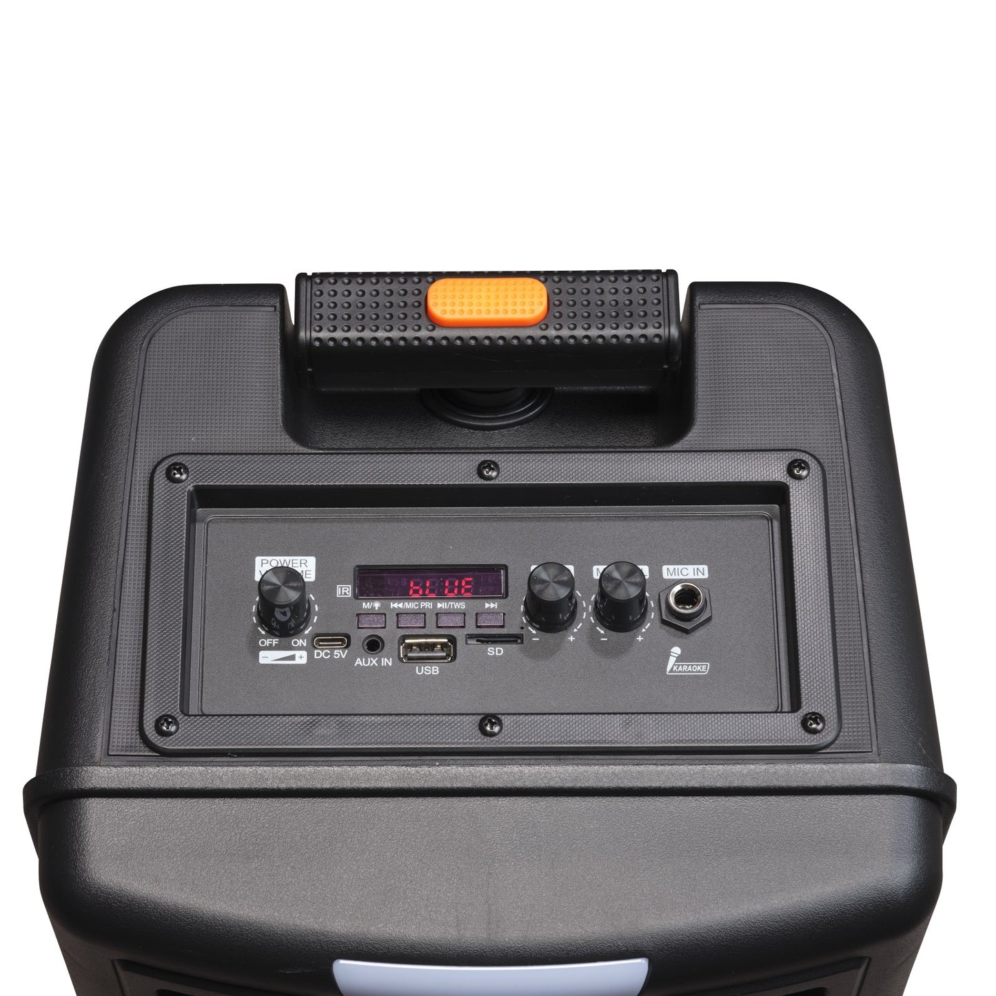 DENVER TSP-307 Bluetooth Trolley Lautsprecher 120W mit LED