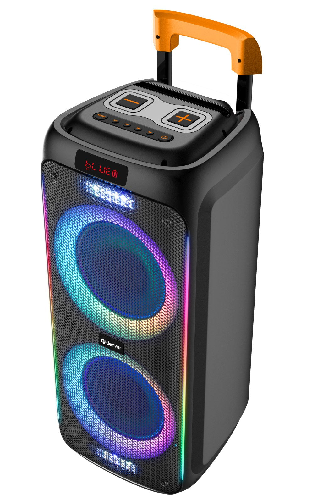 DENVER TSP-456 Bluetooth Lautsprecher Partybox – 600W