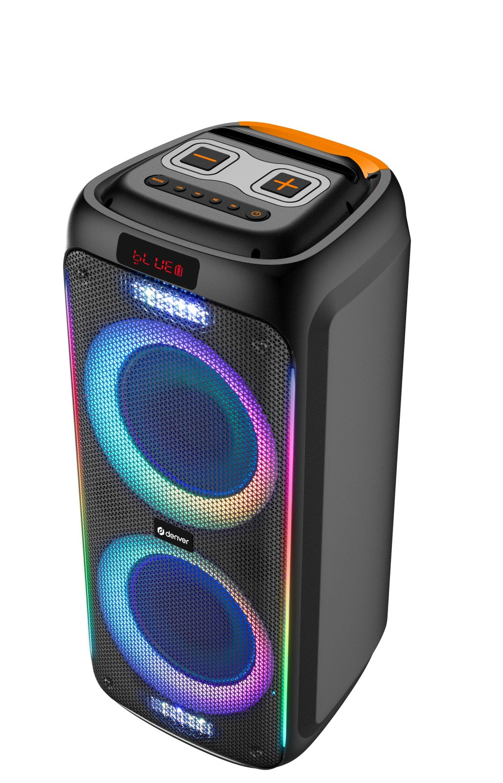 DENVER TSP-456 Bluetooth Lautsprecher Partybox – 600W