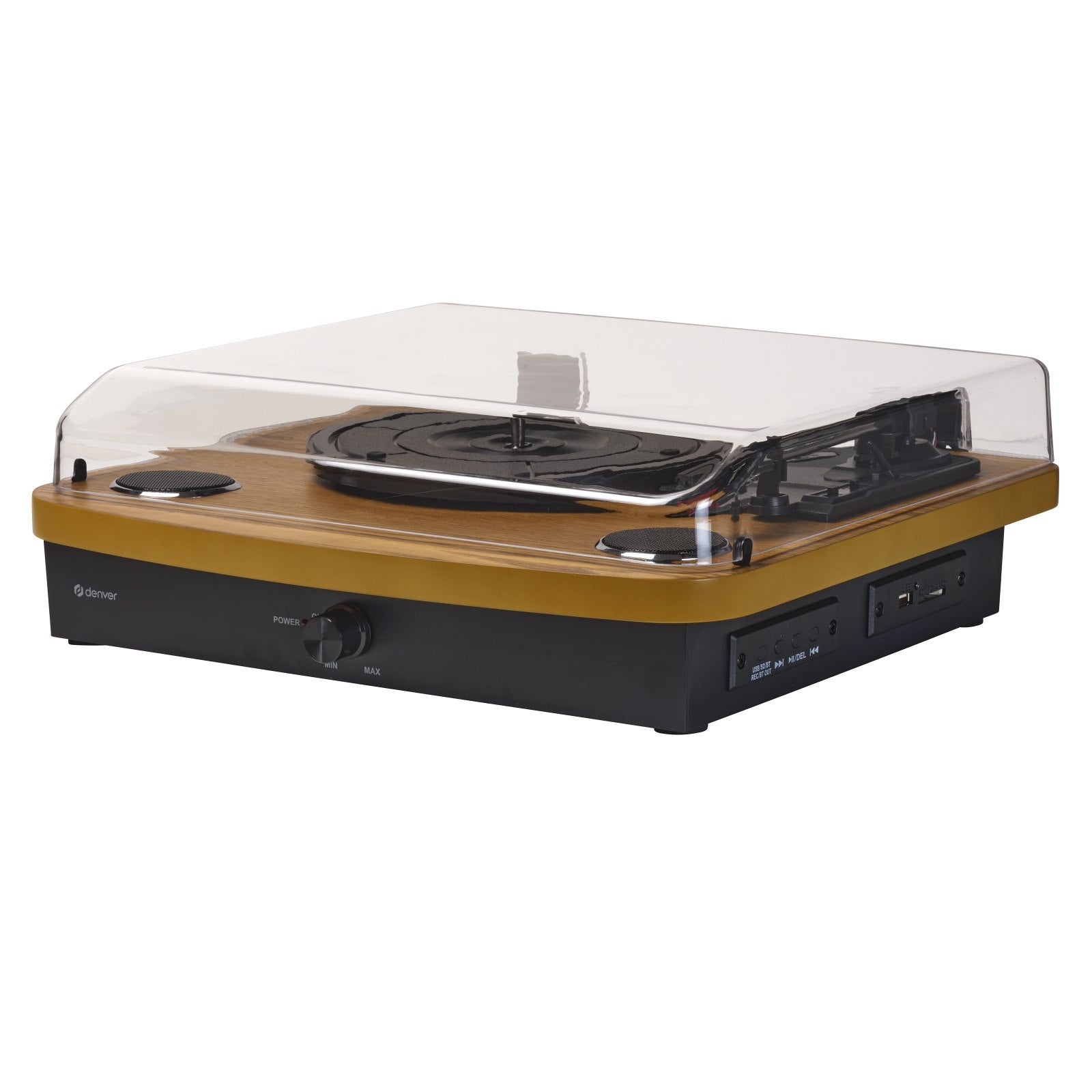 Denver VPL-230 Retro-Plattenspieler mit Bluetooth Senden &