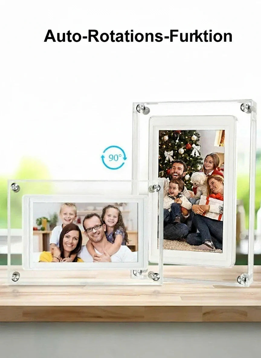 Frameo 5 Inch WiFi Digital Picture Frame 1280 * 720 IPS HD