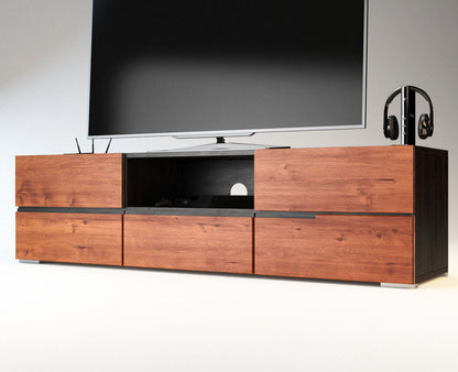 ARDEA HiFi-Sideboard 180 cm – Birke Massivholz